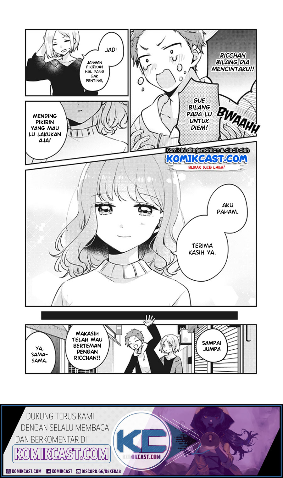 It’s Not Meguro-san’s First Time Chapter 26 Bahasa Indonesia